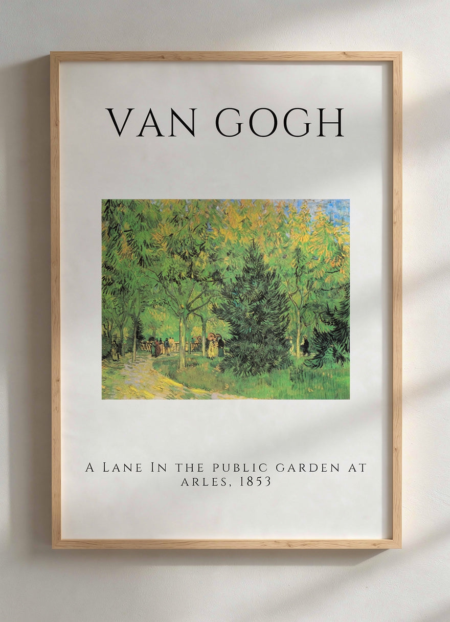Affiche Reproduction Vincent van Gogh - Imprimerie Lemercier 300g A4 / A3