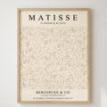Affiche Reproduction Matisse - Format 21x29,7cm - Papier 300g