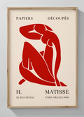 Affiche Reproduction Matisse - Format 21x29,7cm - Papier 300g