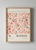 Affiche Reproduction Matisse - Format 21x29,7cm - Papier 300g